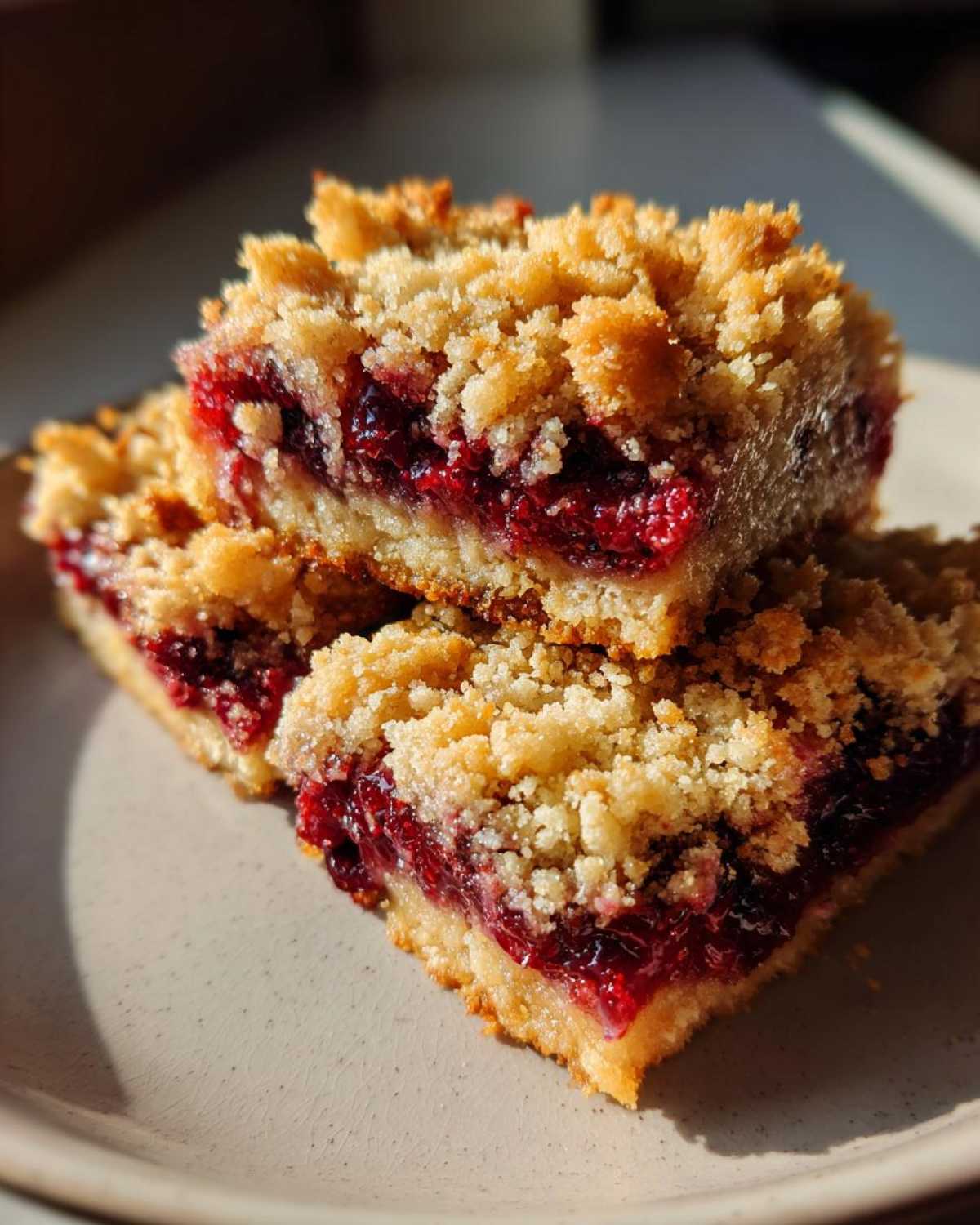 Mixed Berry Crumble Bars - detail 2