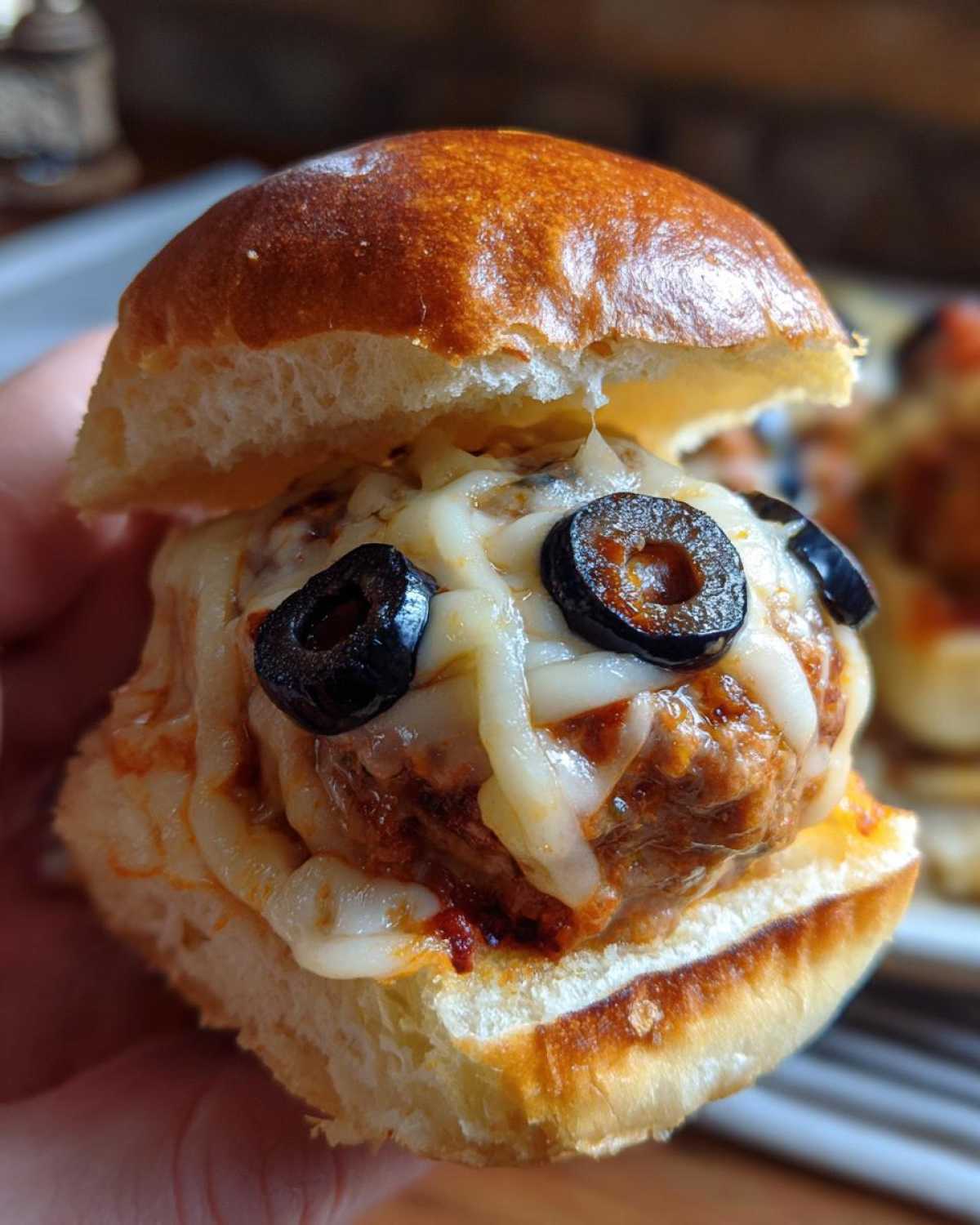 Mummy Meatball Sliders - detail 4