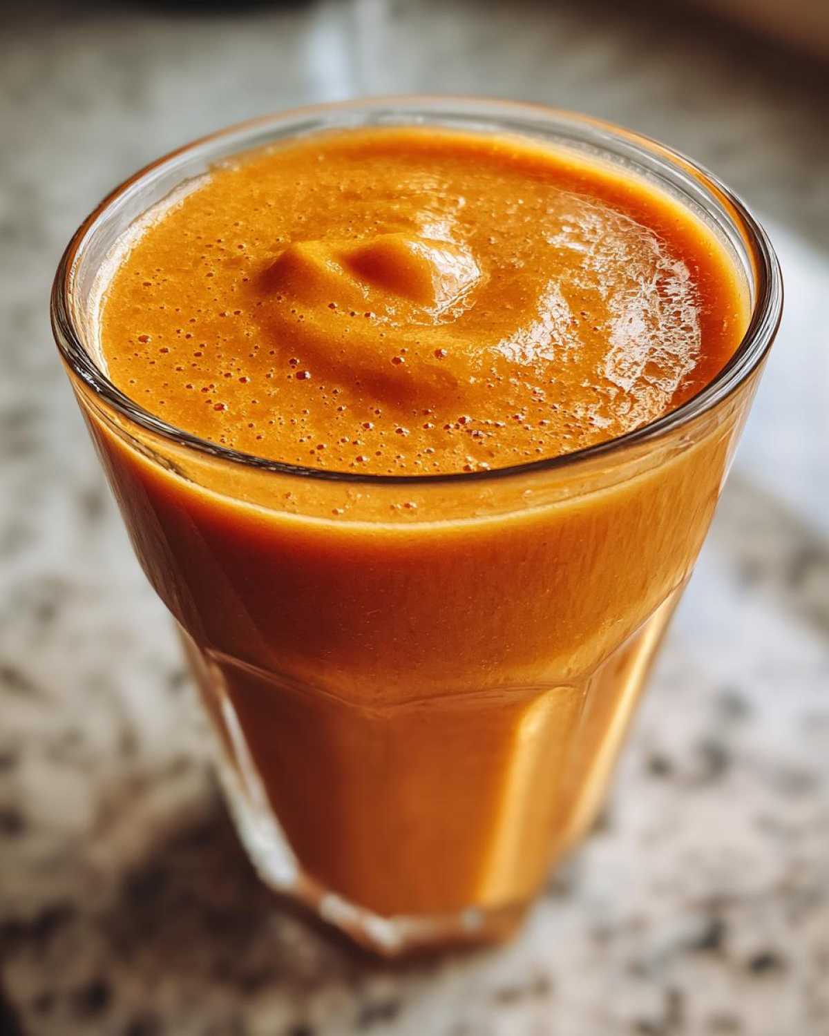 Peach Smoothie with Greek Yogurt - detail 4