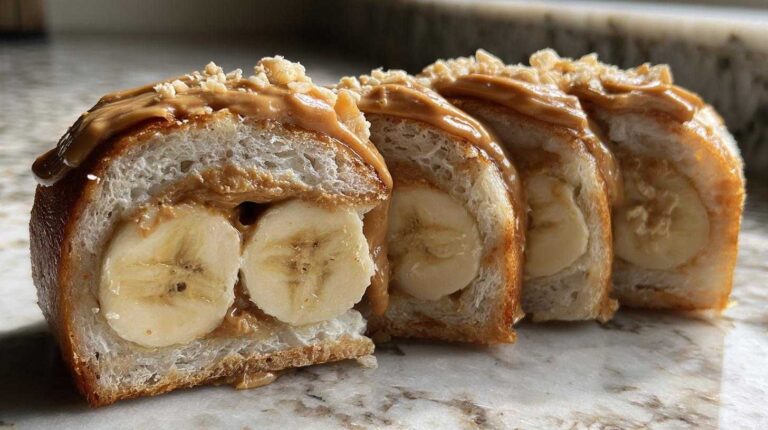 Peanut Butter and Banana Sushi Rolls: 10-Minute Kid-Favorite! Peanut Butter and Banana Sushi Rolls