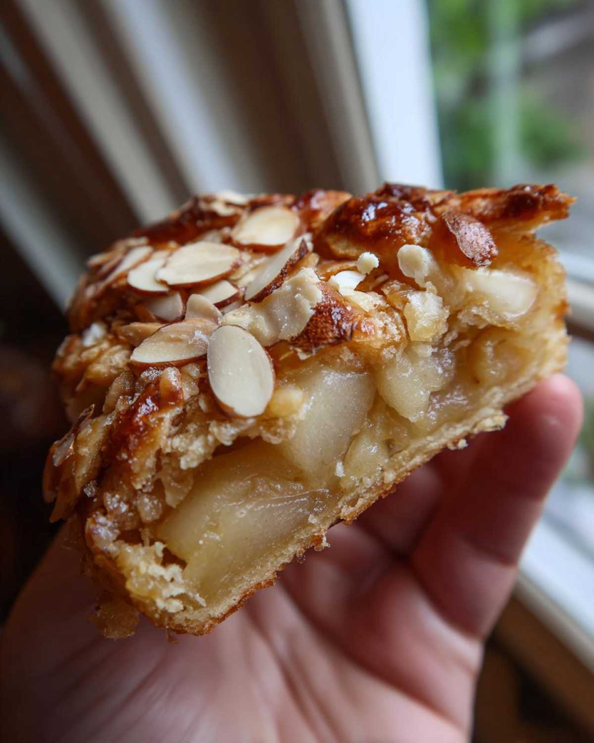 Pear and Almond Galette - detail 1
