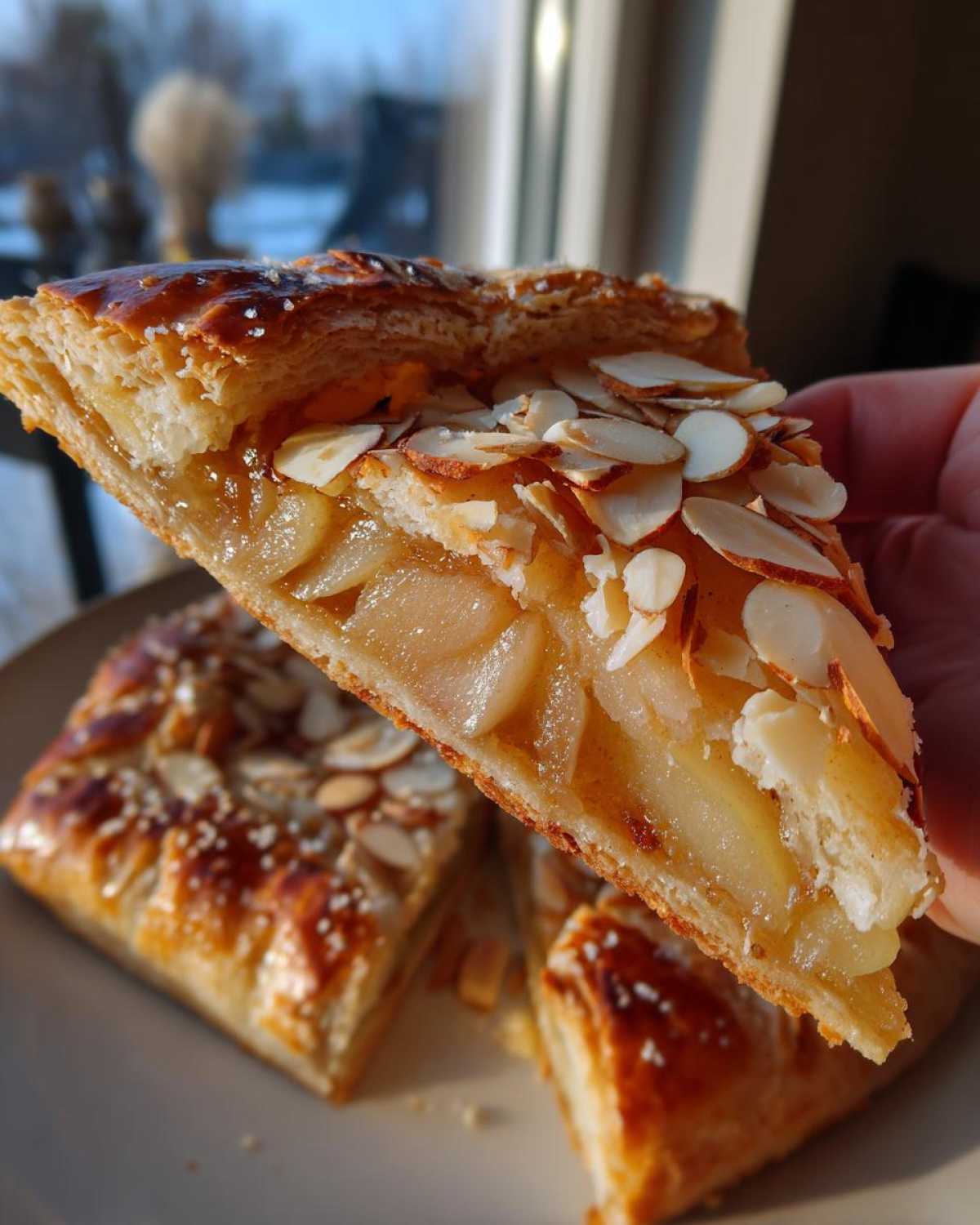 Pear and Almond Galette - detail 3