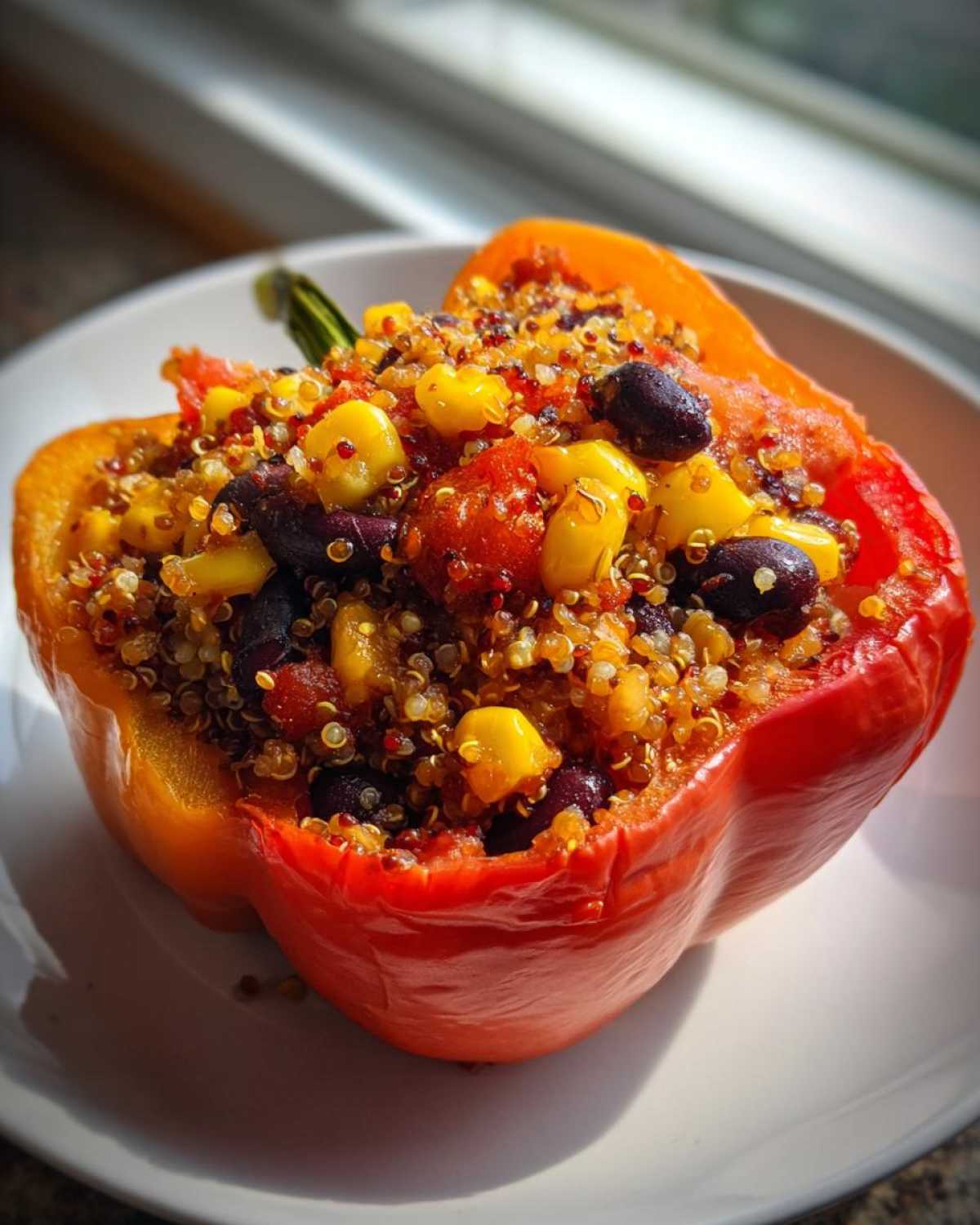 Quinoa Stuffed Bell Peppers - detail 4