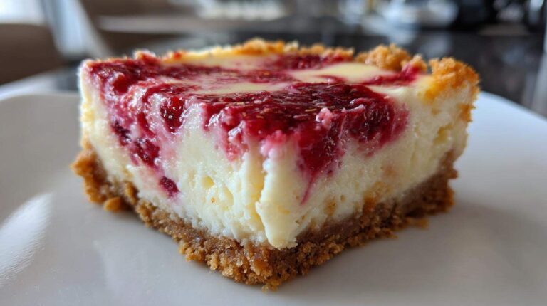 Raspberry Cheesecake Bars