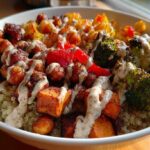 Roasted Chickpea and Veggie Buddha Bowl