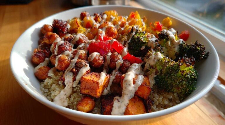 Roasted Chickpea & Veggie Buddha Bowl: 1 Dream Dish Roasted Chickpea and Veggie Buddha Bowl