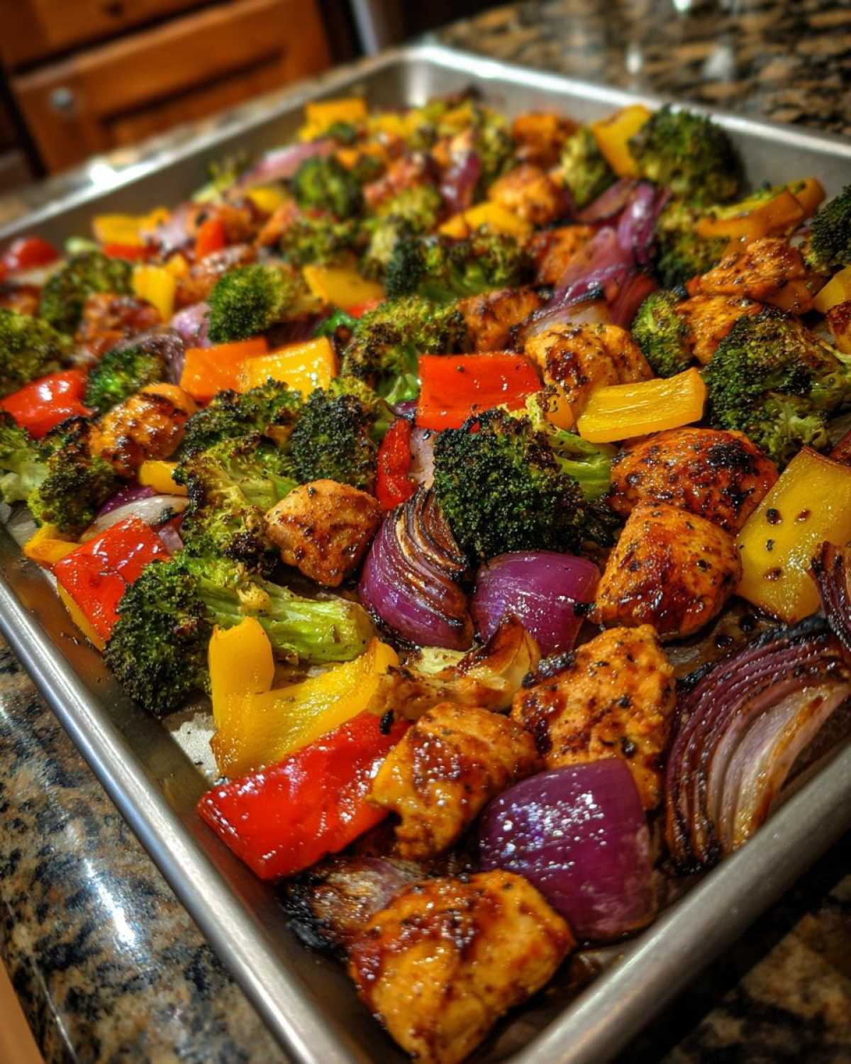 Sheet Pan Balsamic Chicken and Vegetables - detail 3