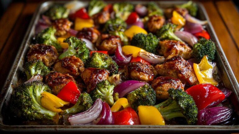 Sheet Pan Balsamic Chicken and Vegetables