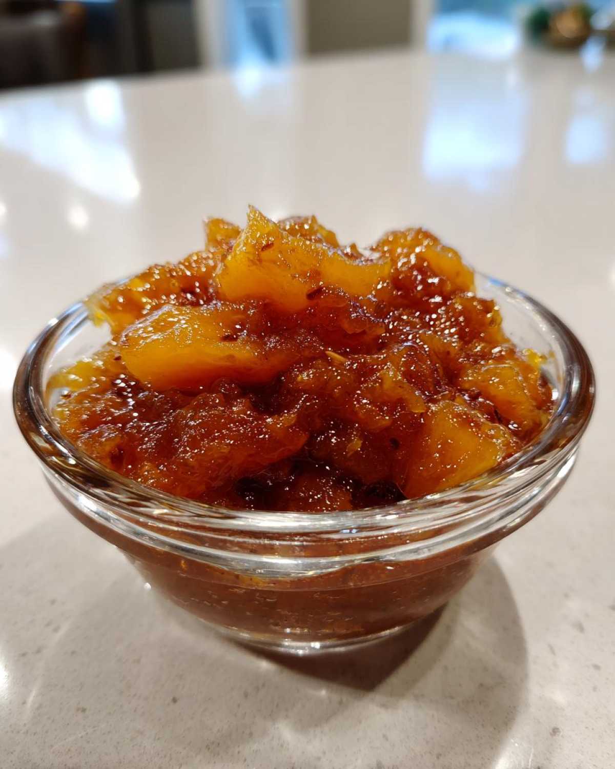 Spiced Peach Chutney - detail 2