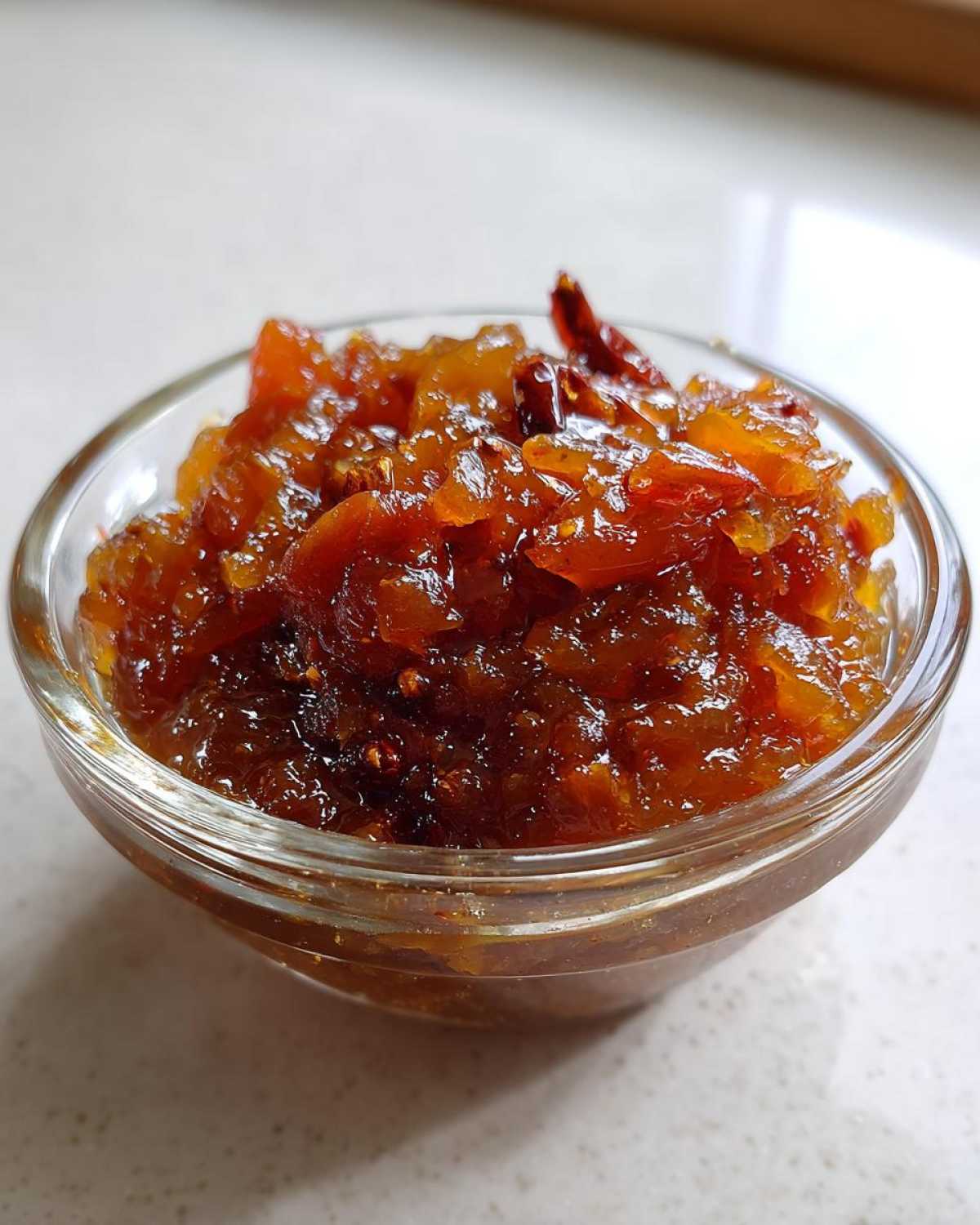 Spiced Peach Chutney - detail 3