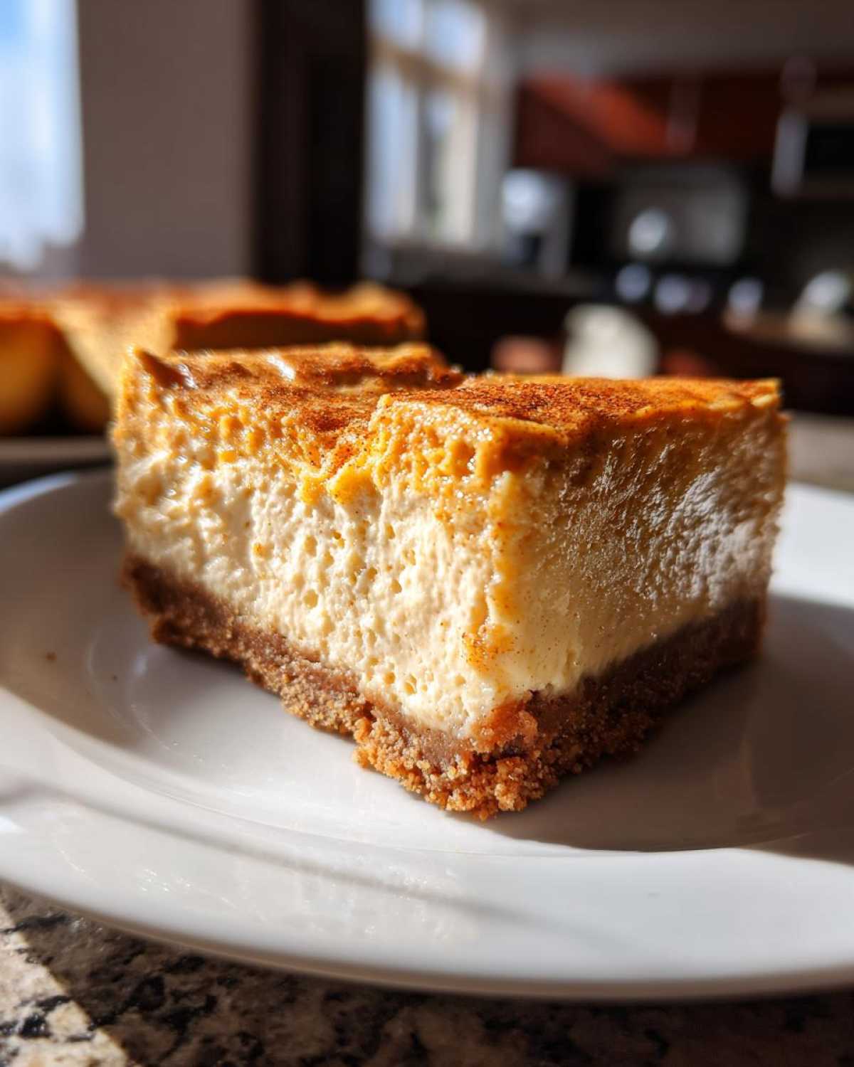 Spiced Pumpkin Cheesecake - detail 4