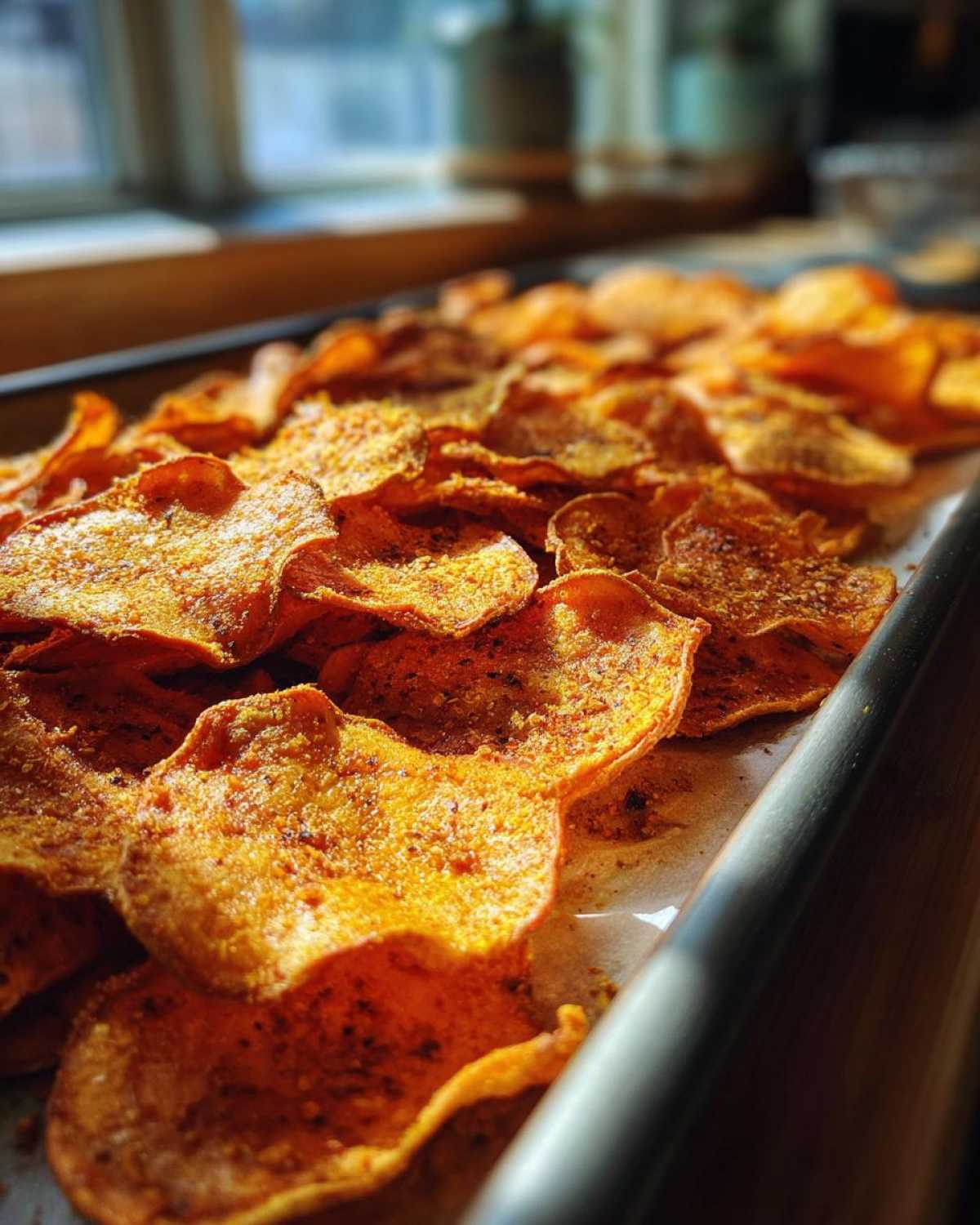 Spiced Sweet Potato Chips - detail 2