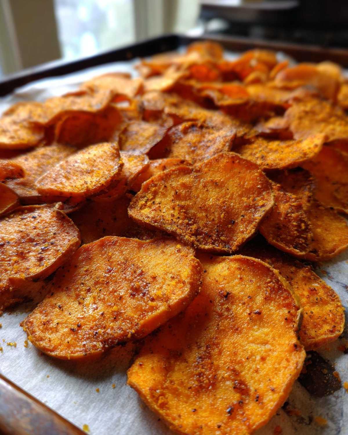 Spiced Sweet Potato Chips - detail 3