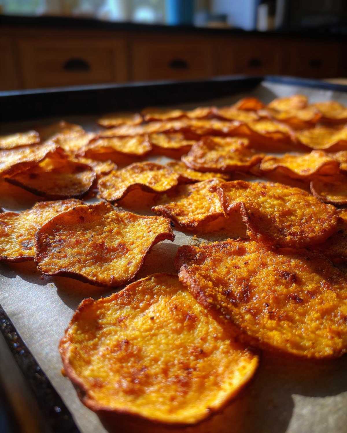 Spiced Sweet Potato Chips - detail 4