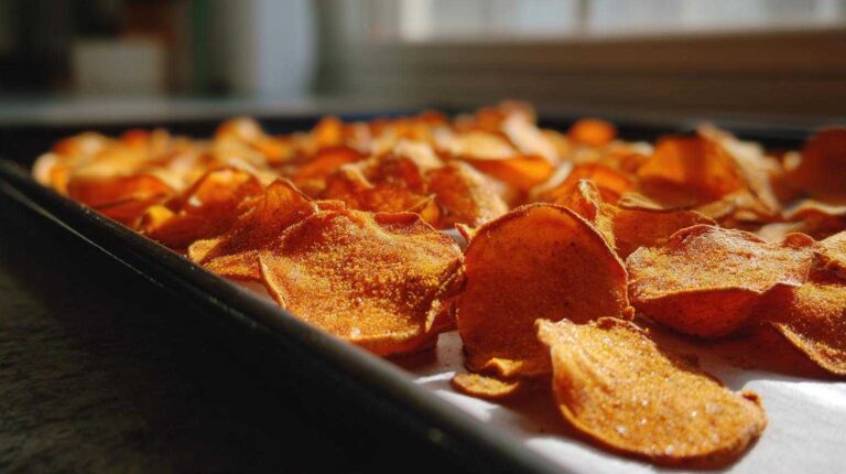 Spiced Sweet Potato Chips