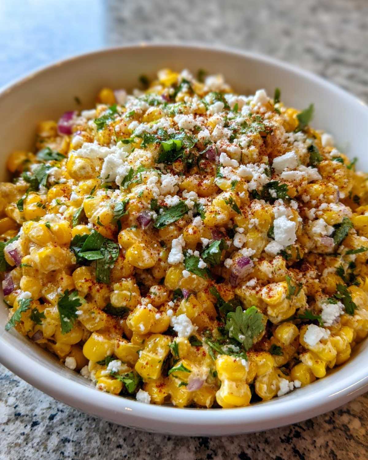 Spicy Mexican Street Corn Salad - detail 4
