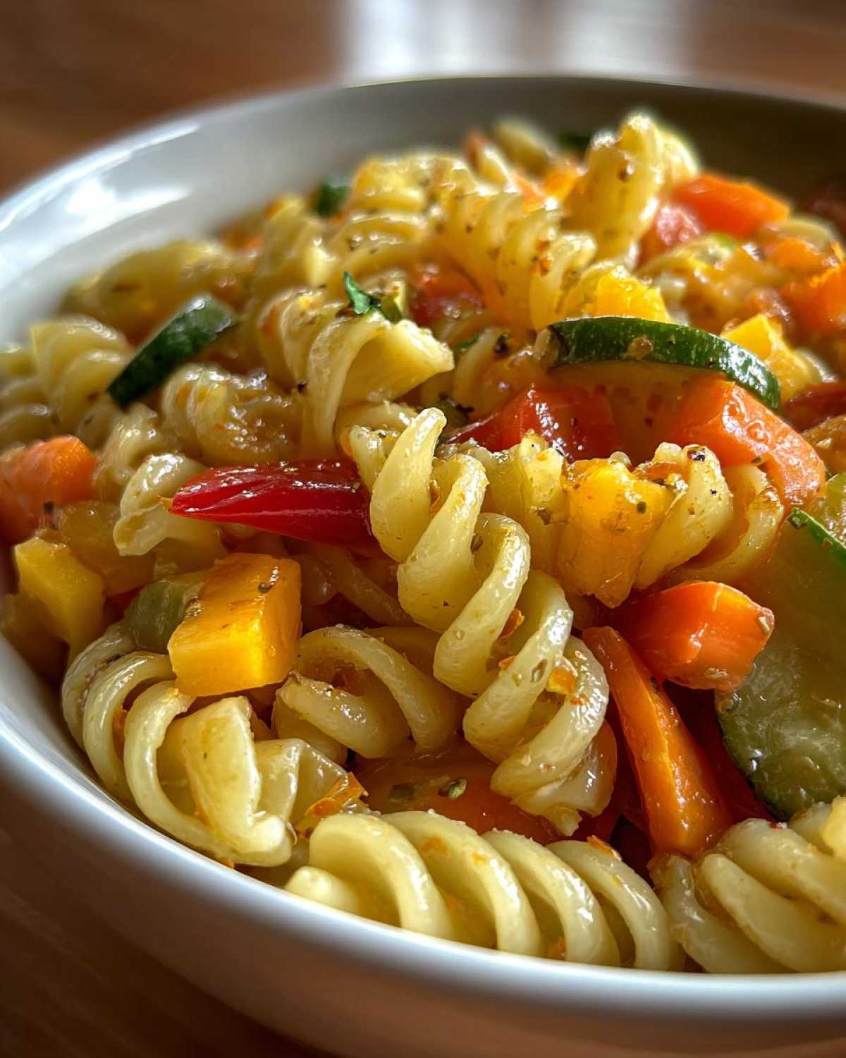 Veggie Pasta Salad Cups - detail 1