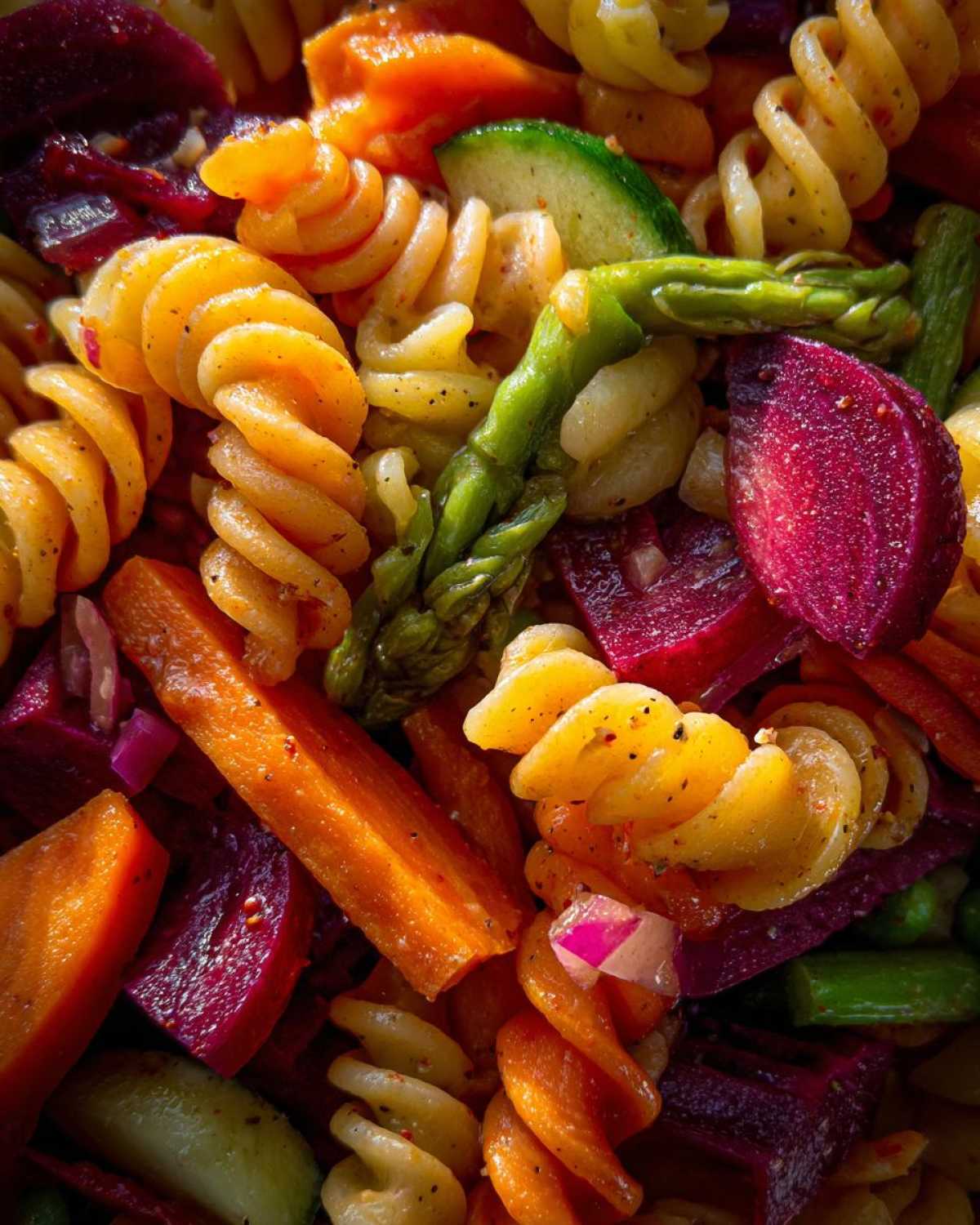 Veggie Pasta Salad Cups - detail 4
