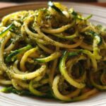 Zucchini Noodle Pasta with Pesto