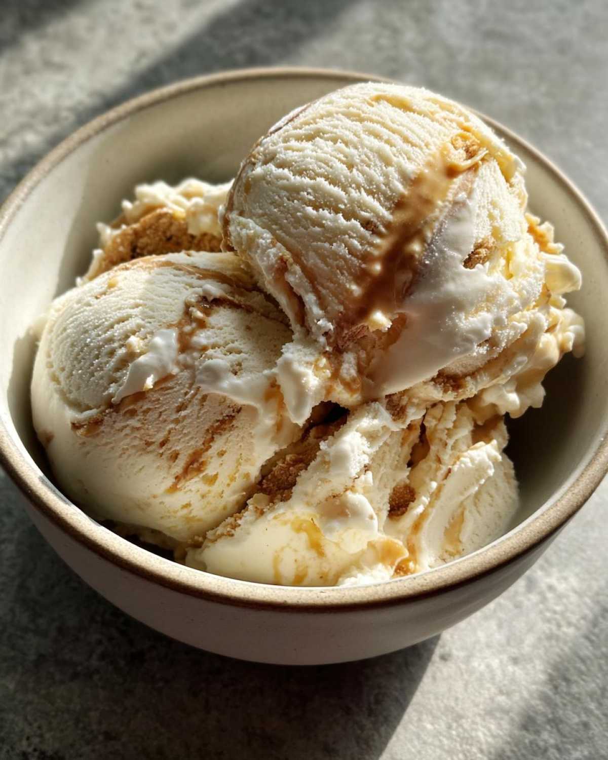 3-Ingredient Peanut Butter Banana Ice Cream - detail 2