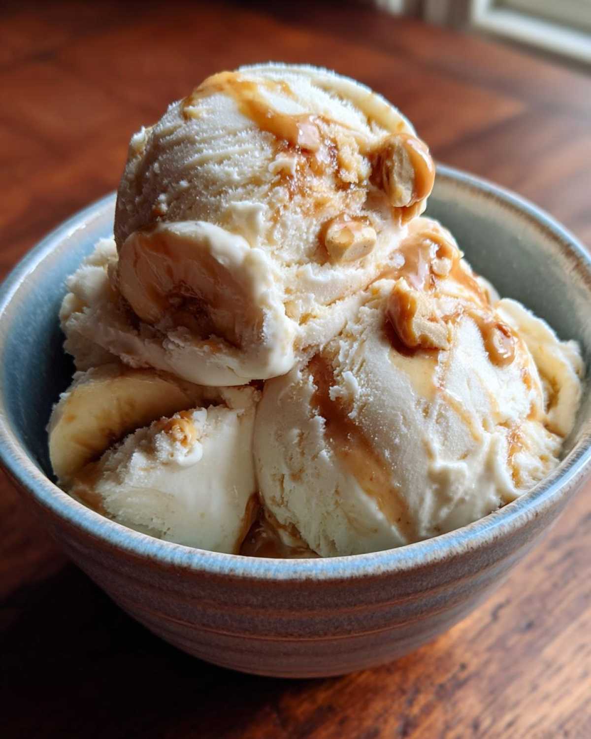 3-Ingredient Peanut Butter Banana Ice Cream - detail 3