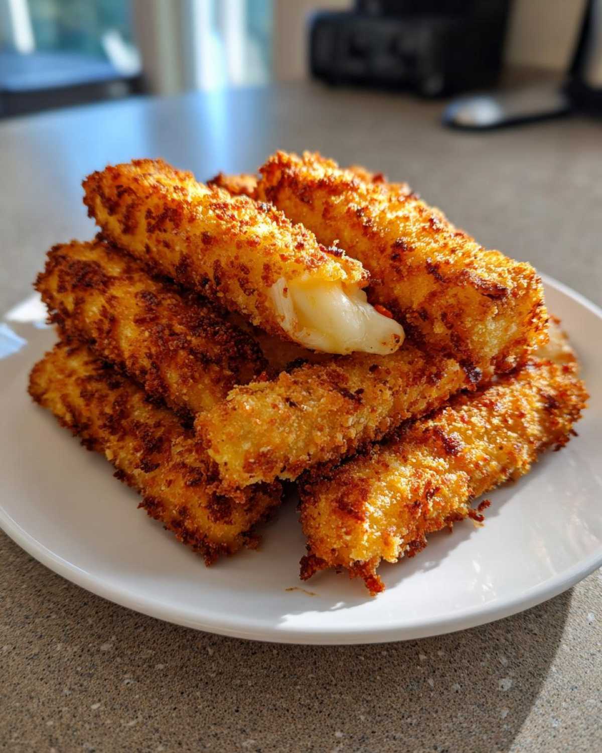 Air Fryer Mozzarella Sticks - detail 1