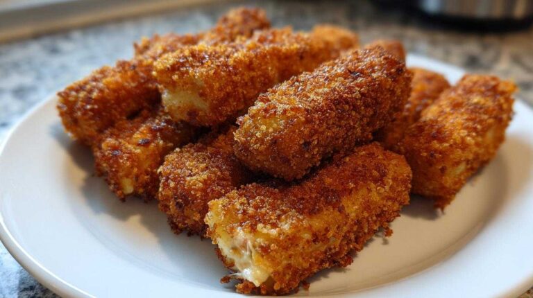 Air Fryer Mozzarella Sticks