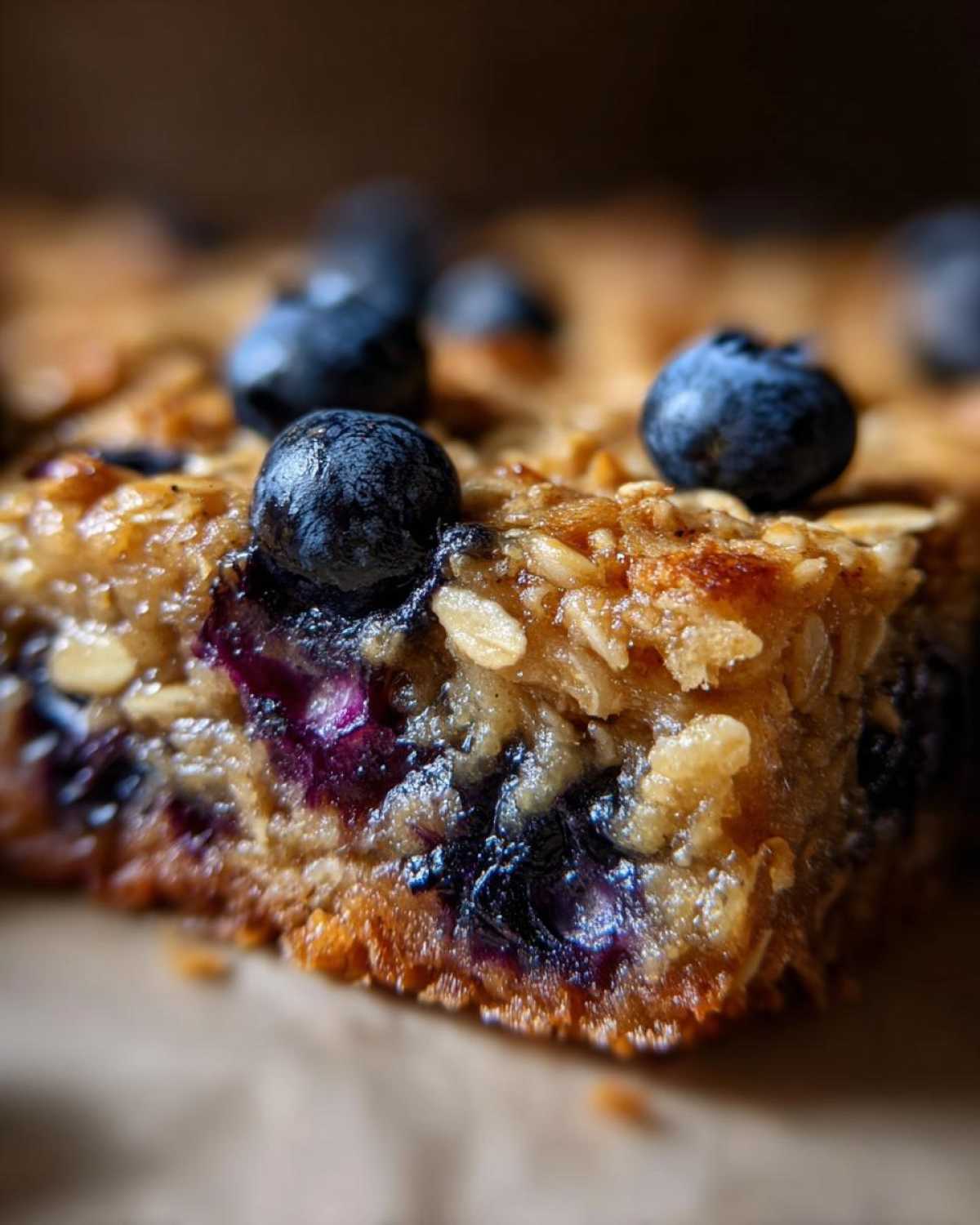 Blueberry Oatmeal Bars - detail 1