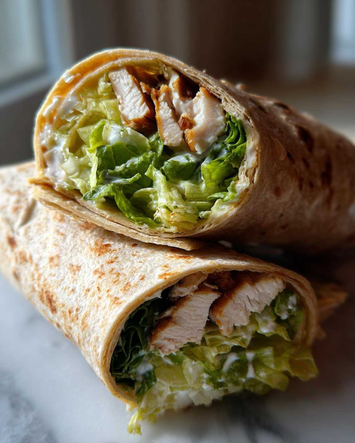 Chicken Caesar Salad Wraps - detail 1