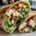Chicken Caesar Salad Wraps