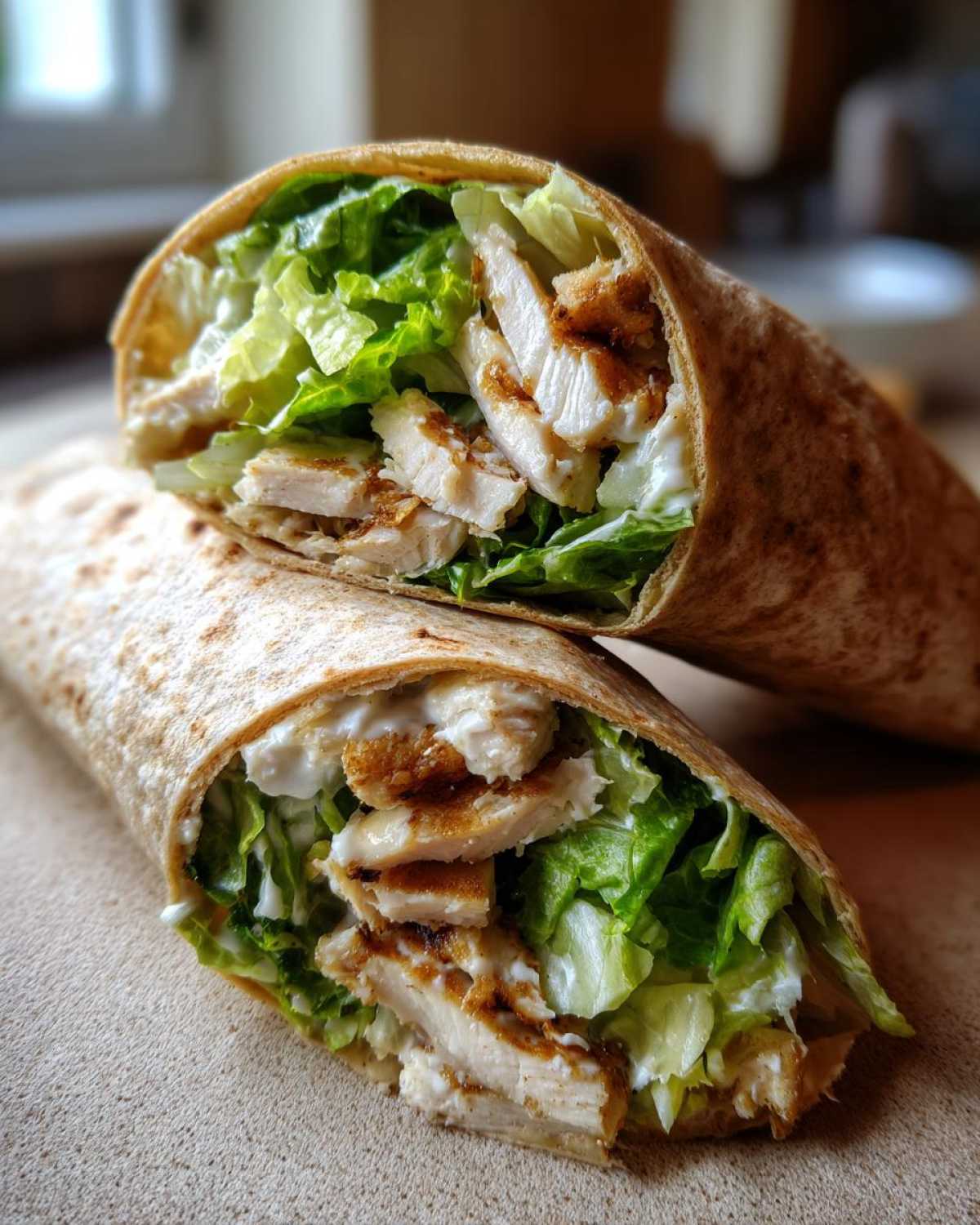 Chicken Caesar Salad Wraps - detail 4