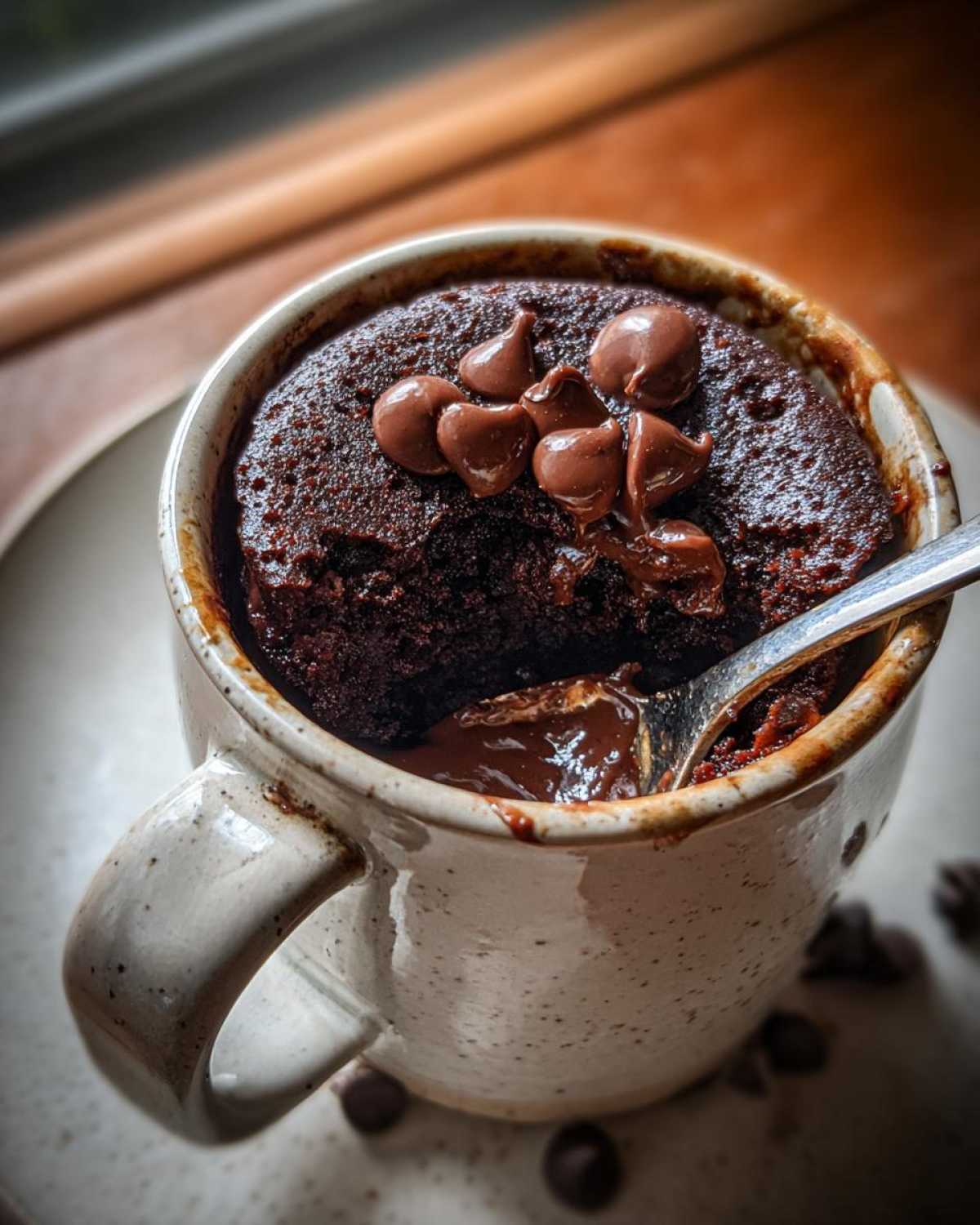 Chocolate Mug Cake - detail 1