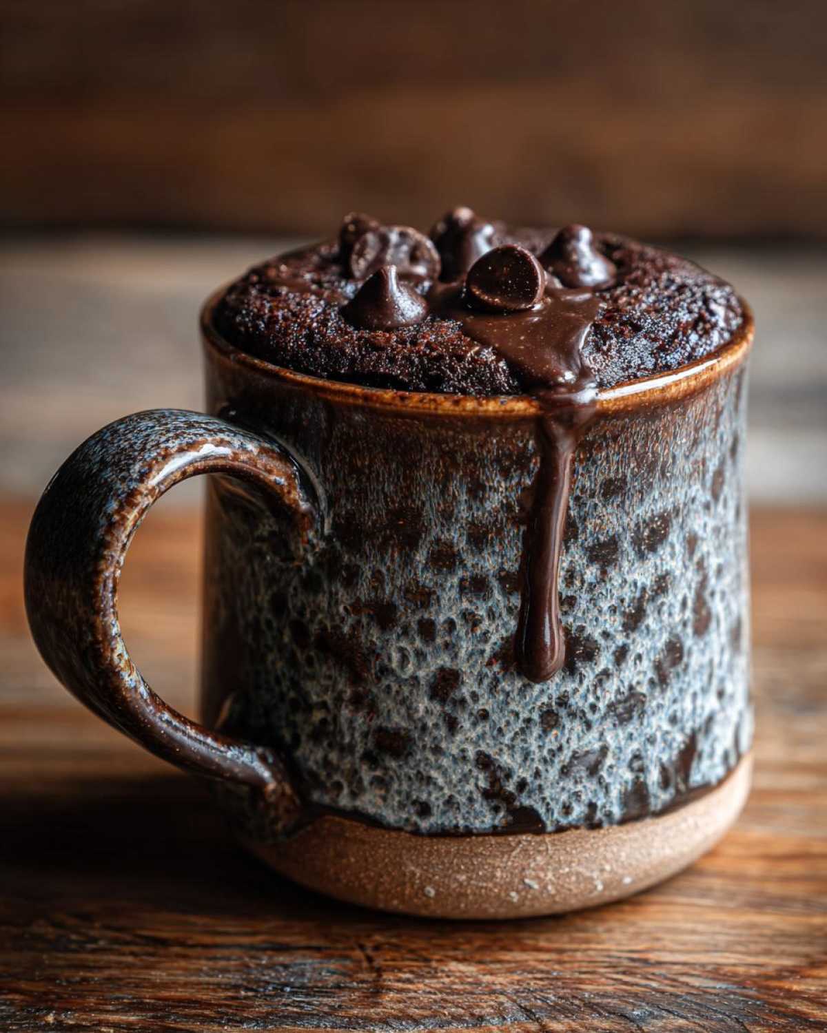 Chocolate Mug Cake - detail 2