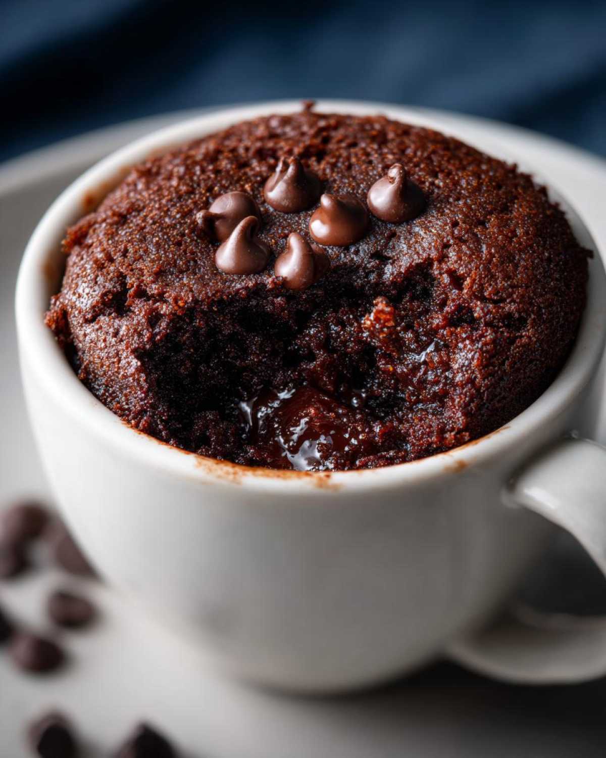 Chocolate Mug Cake - detail 3