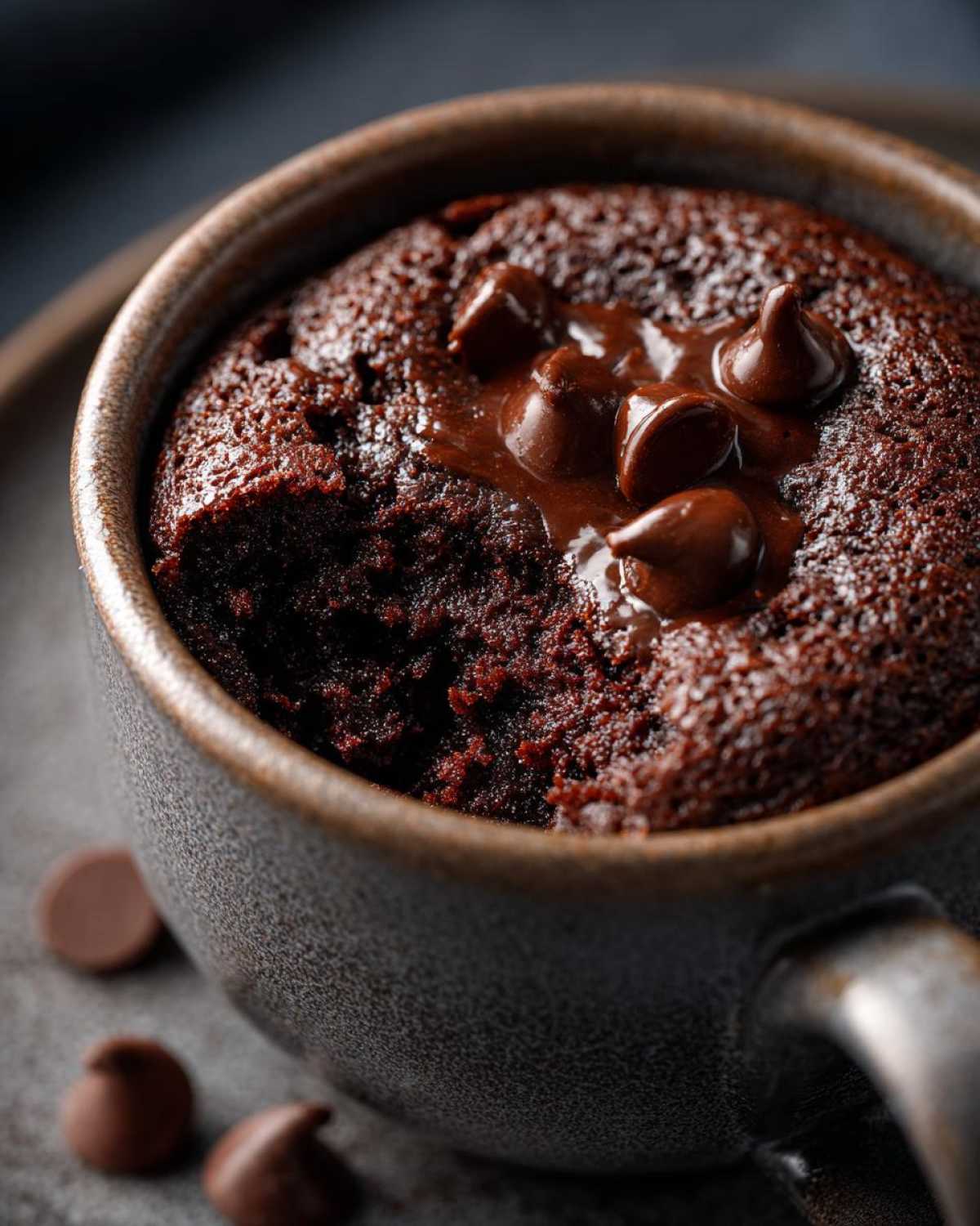 Chocolate Mug Cake - detail 4