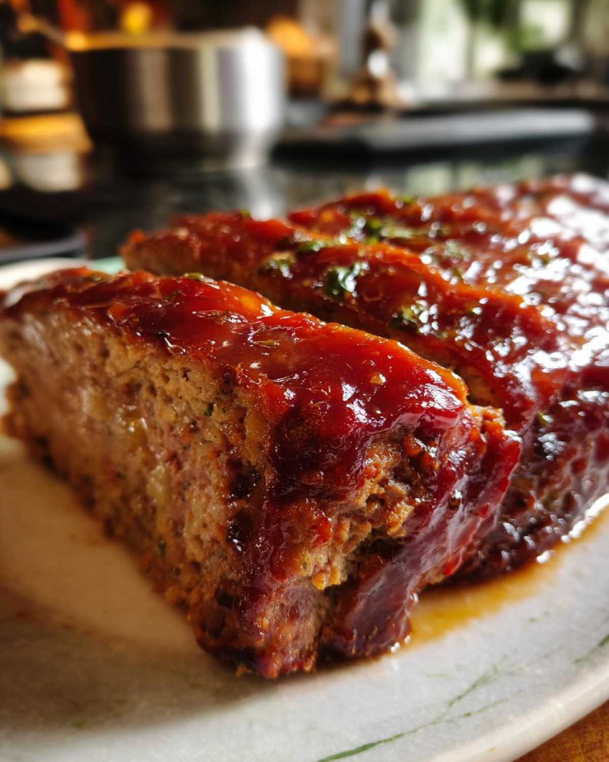 Classic Meatloaf with Glaze - detail 1