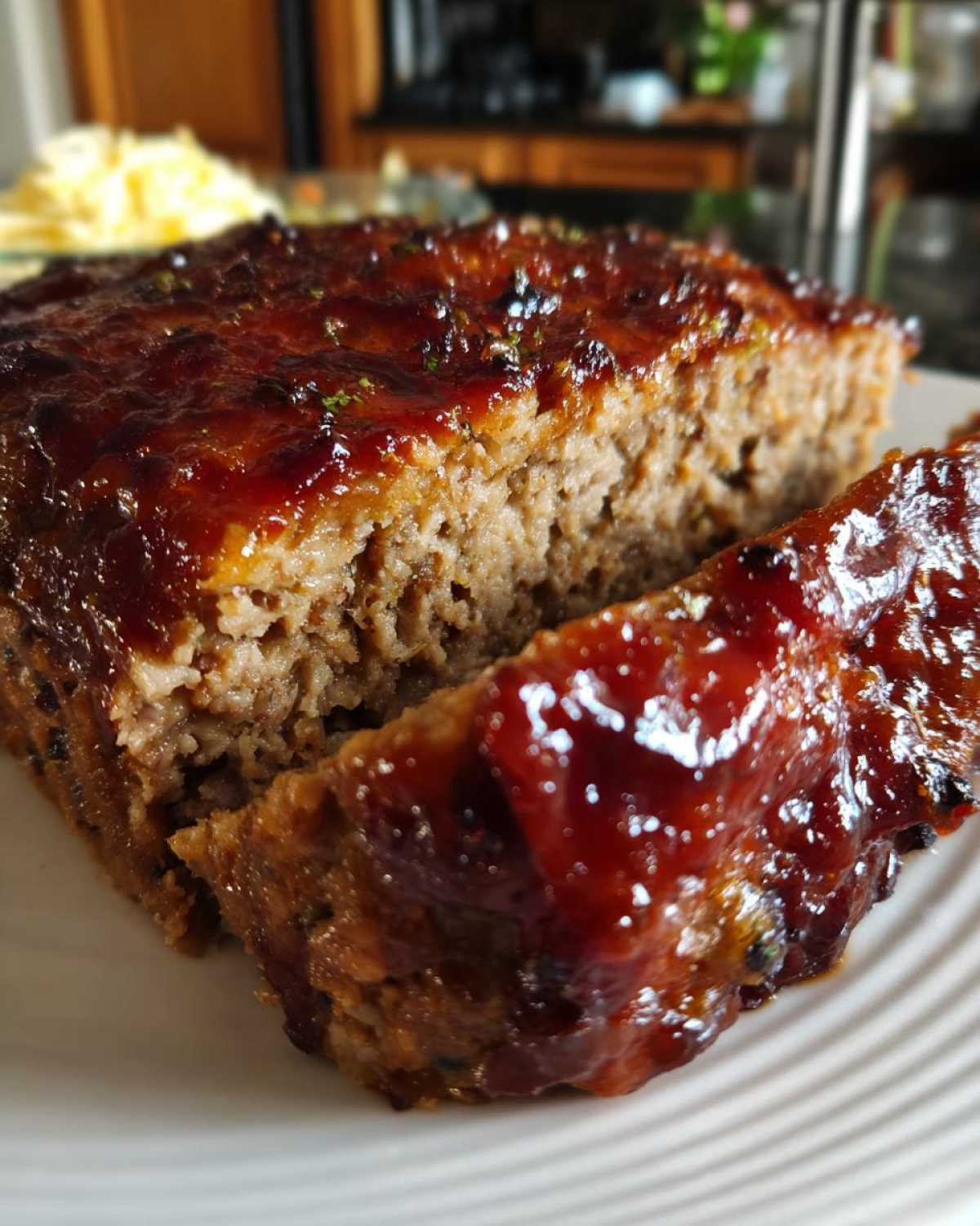 Classic Meatloaf with Glaze - detail 2