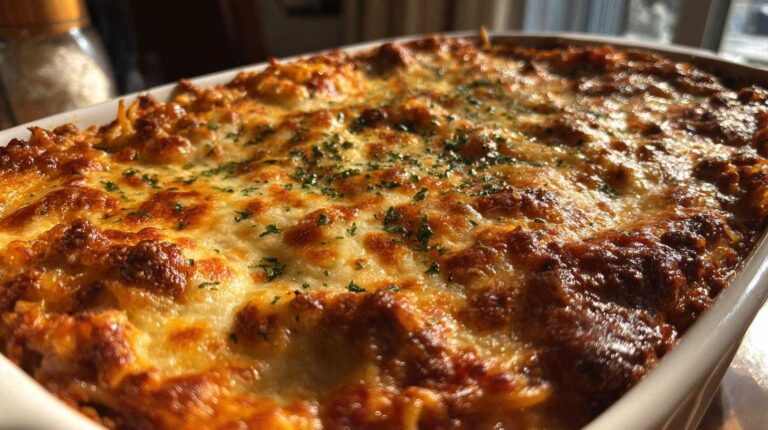 Cozy Baked Spaghetti Casserole