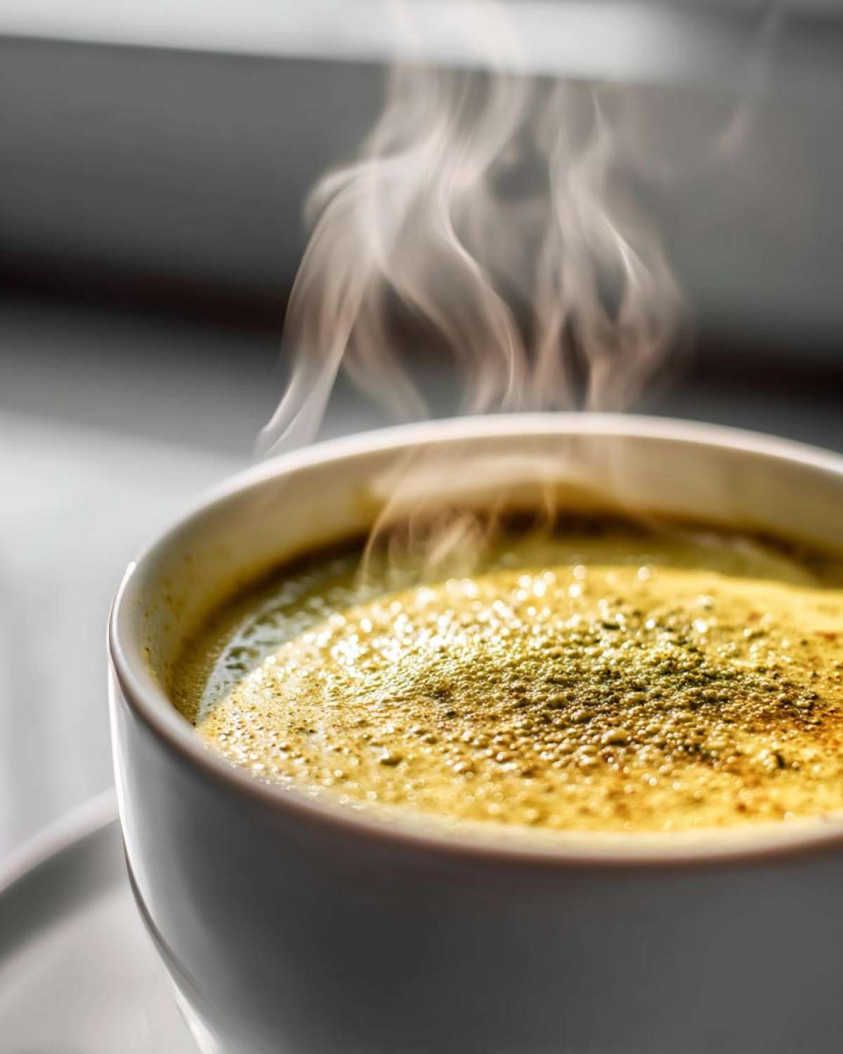 Creamy Broccoli Cheddar Soup - detail 2