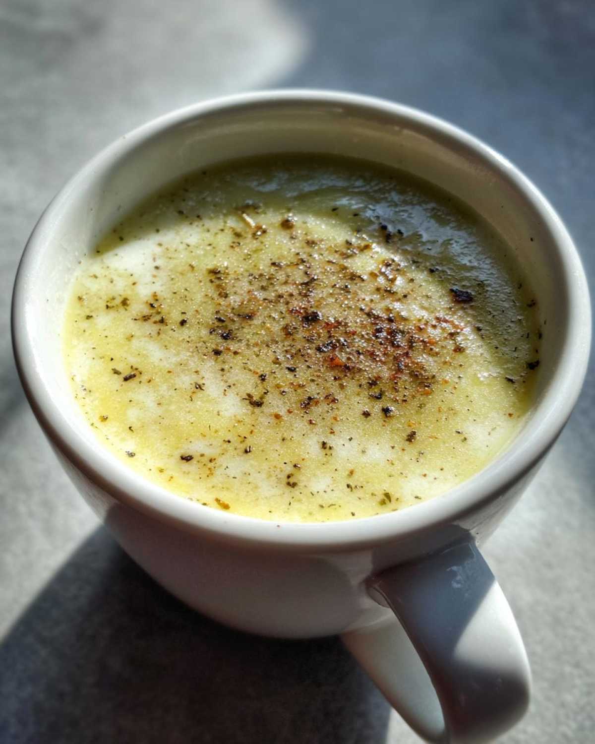 Creamy Potato Leek Soup - detail 3