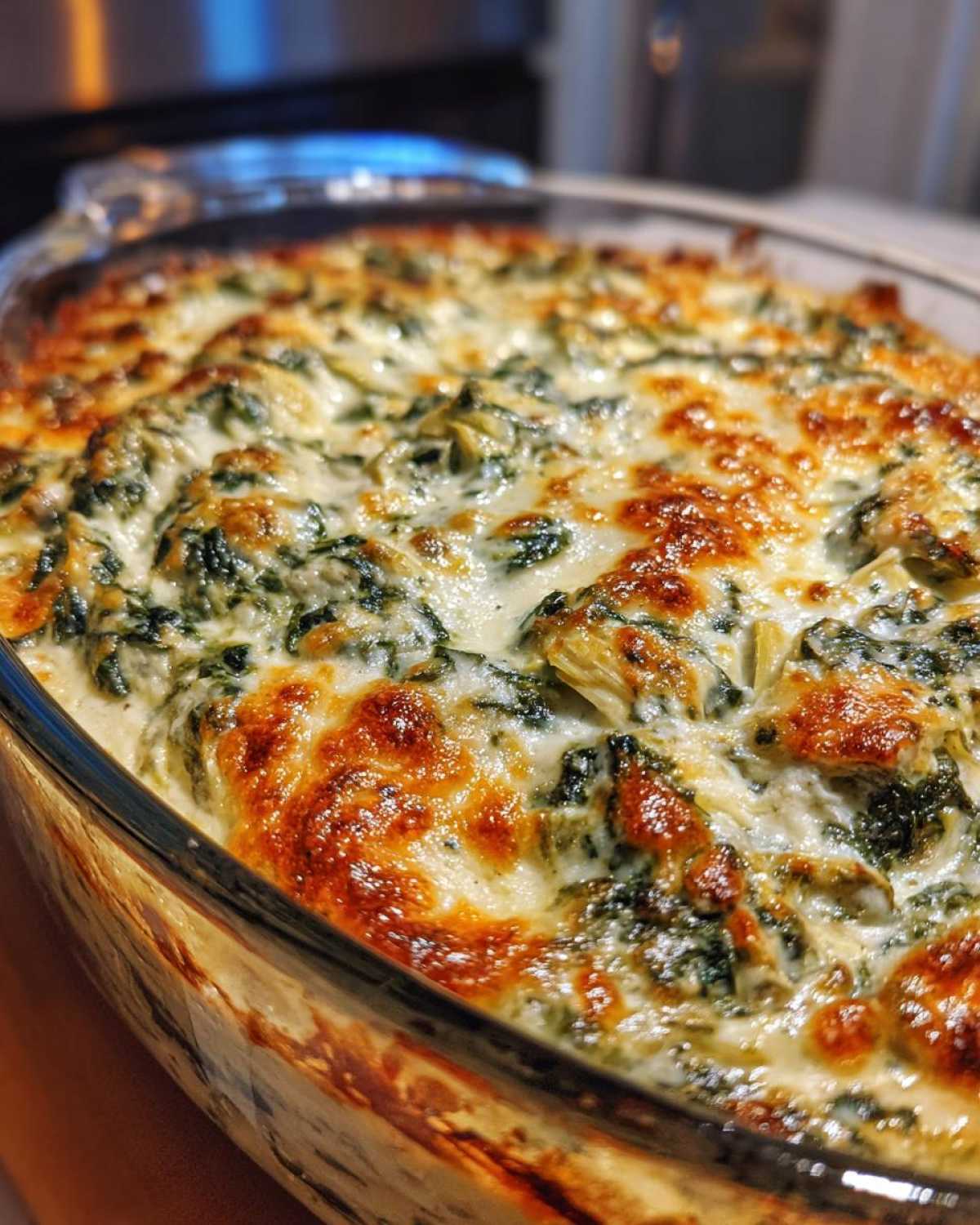 Creamy Spinach Artichoke Dip - detail 4