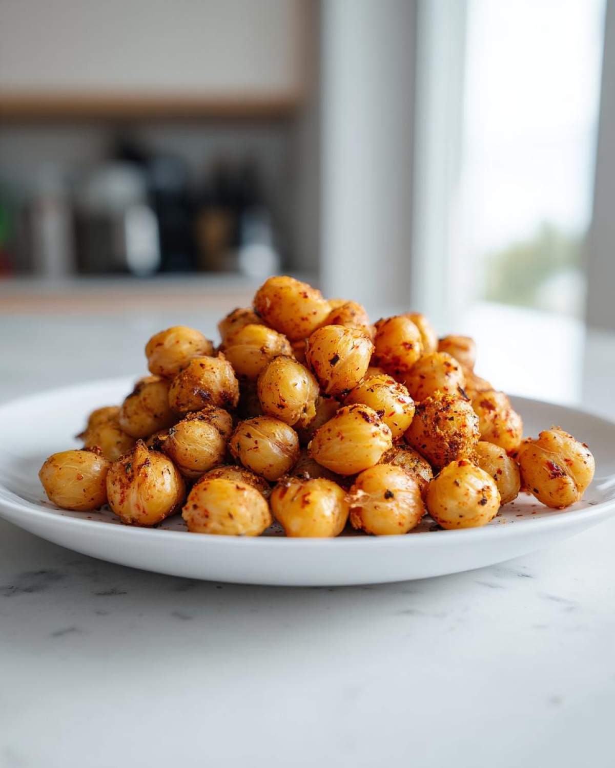 Crispy Roasted Chickpeas - detail 2