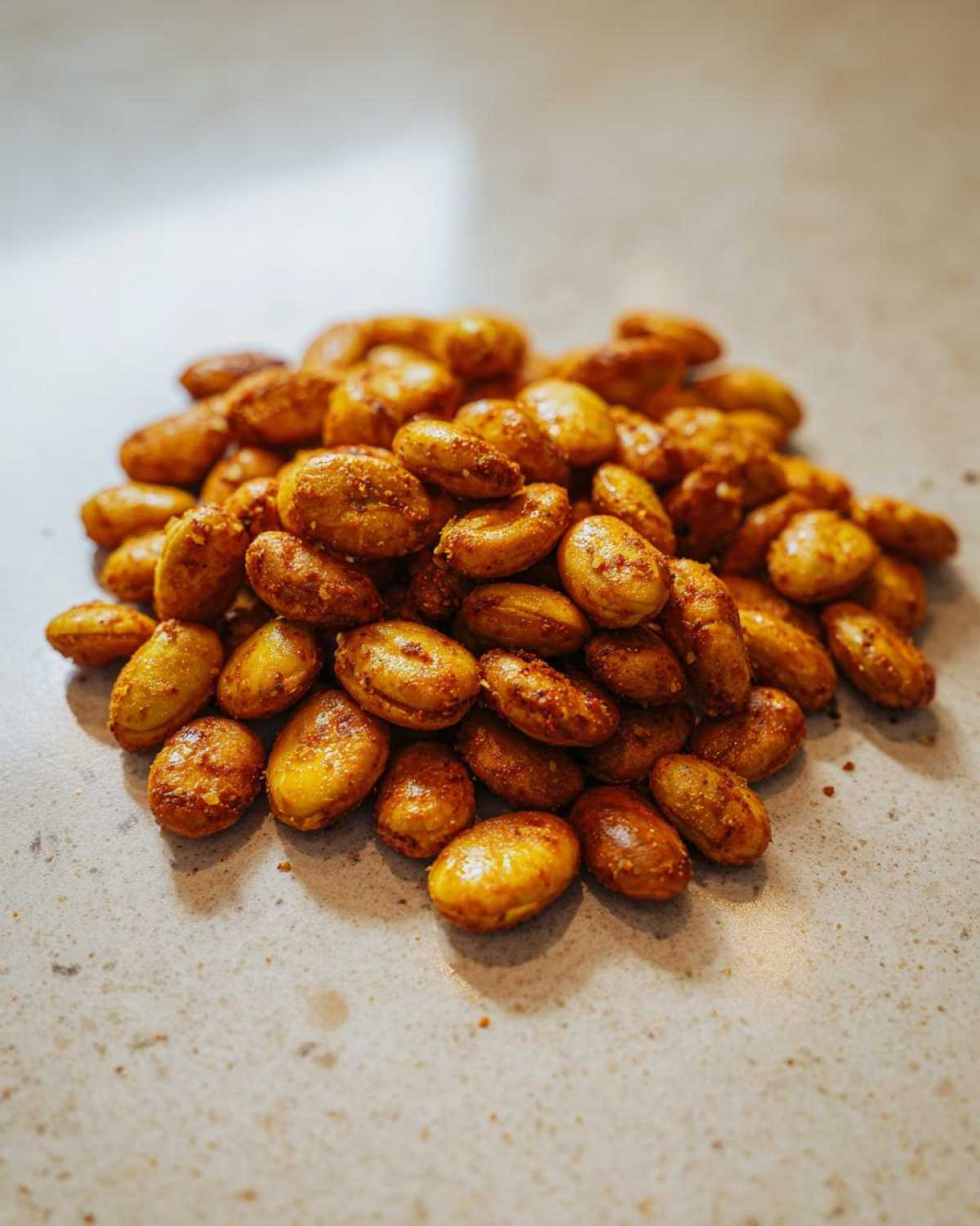 Crunchy Roasted Edamame (Healthy Snack Upgrade) - detail 2