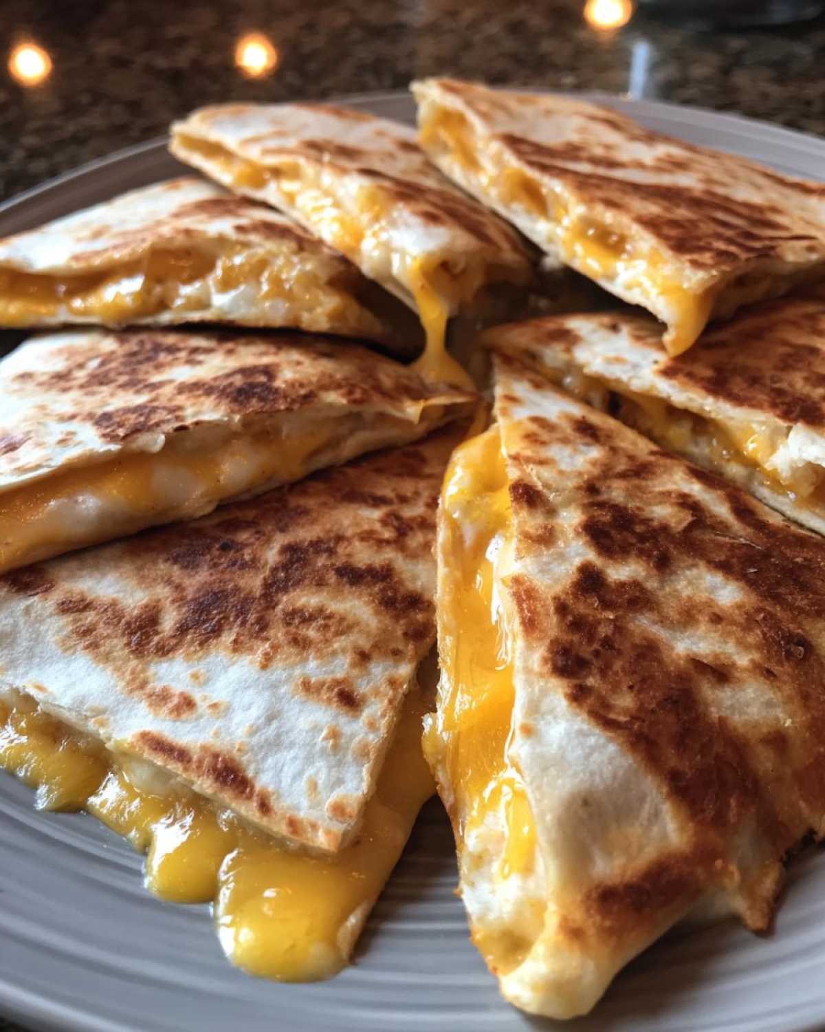 Easy Cheesy Quesadillas - detail 2
