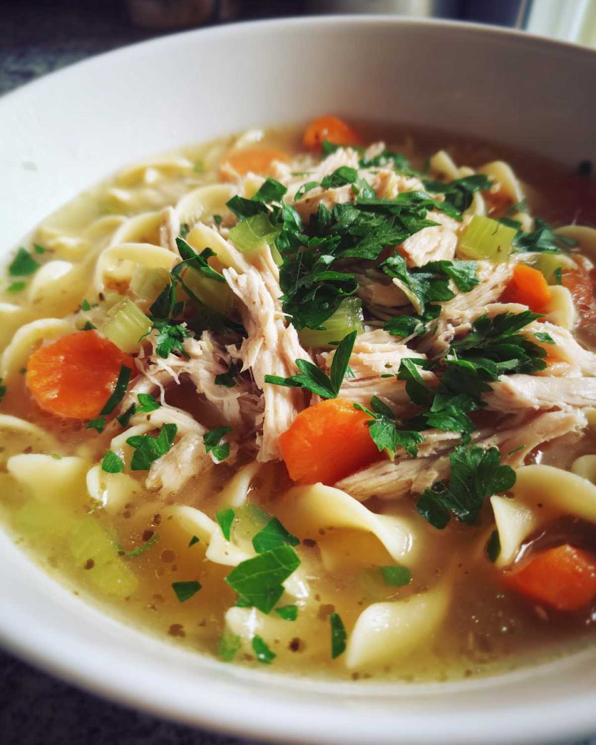 Easy Chicken Noodle Soup - detail 1