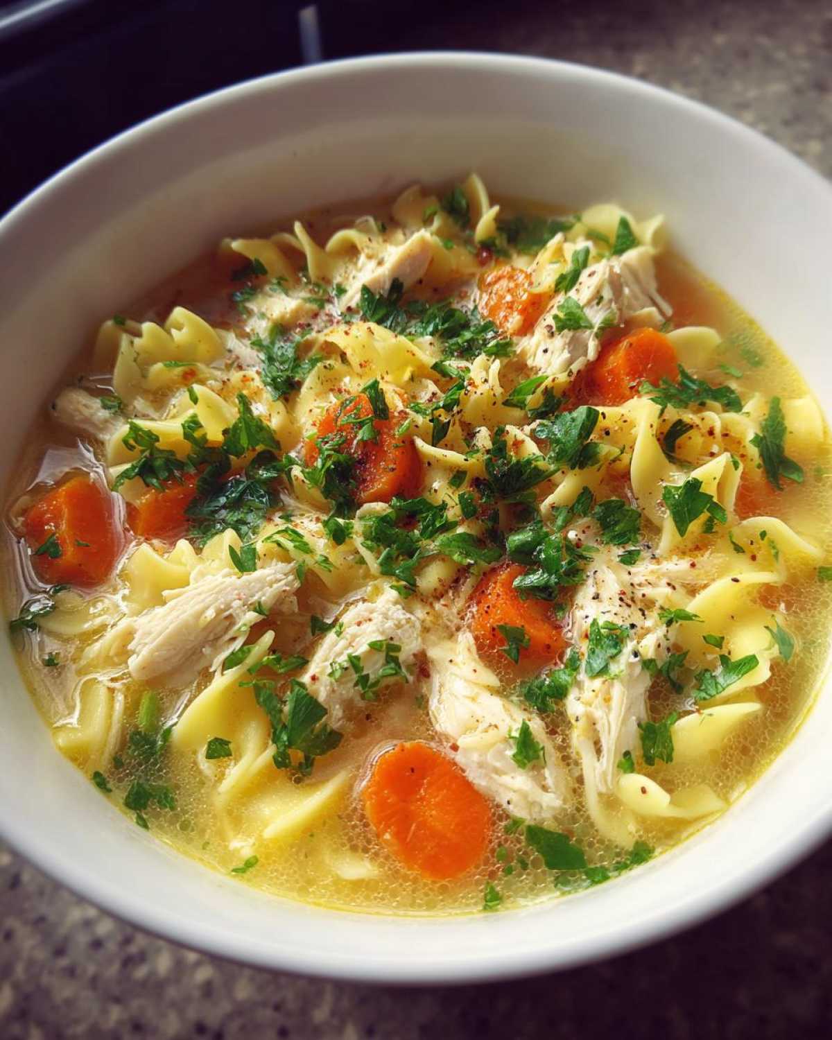 Easy Chicken Noodle Soup - detail 3