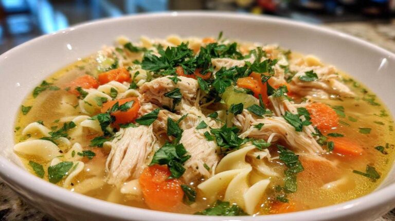 Easy Chicken Noodle Soup