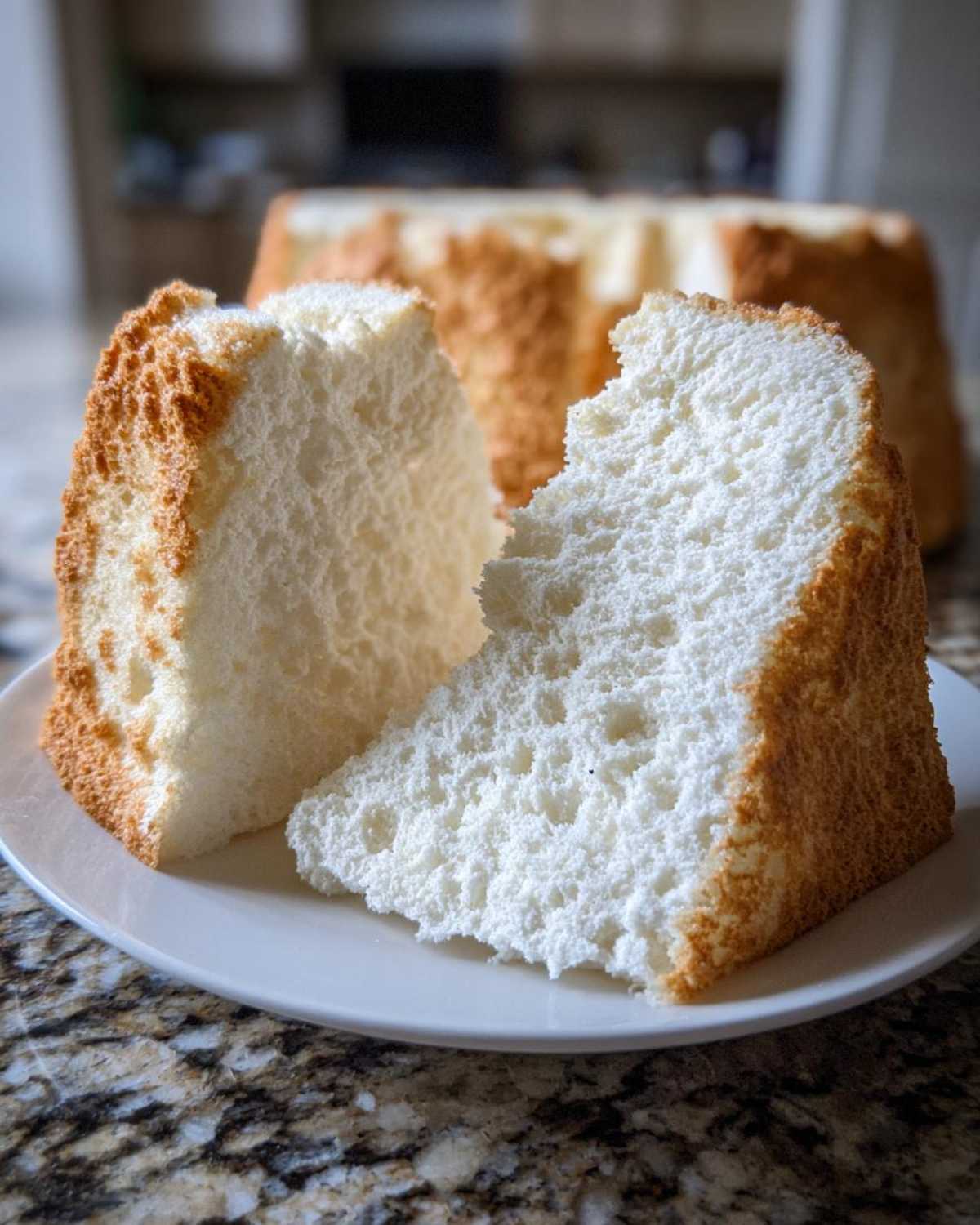 Fluffy Angel Food Cake - detail 3