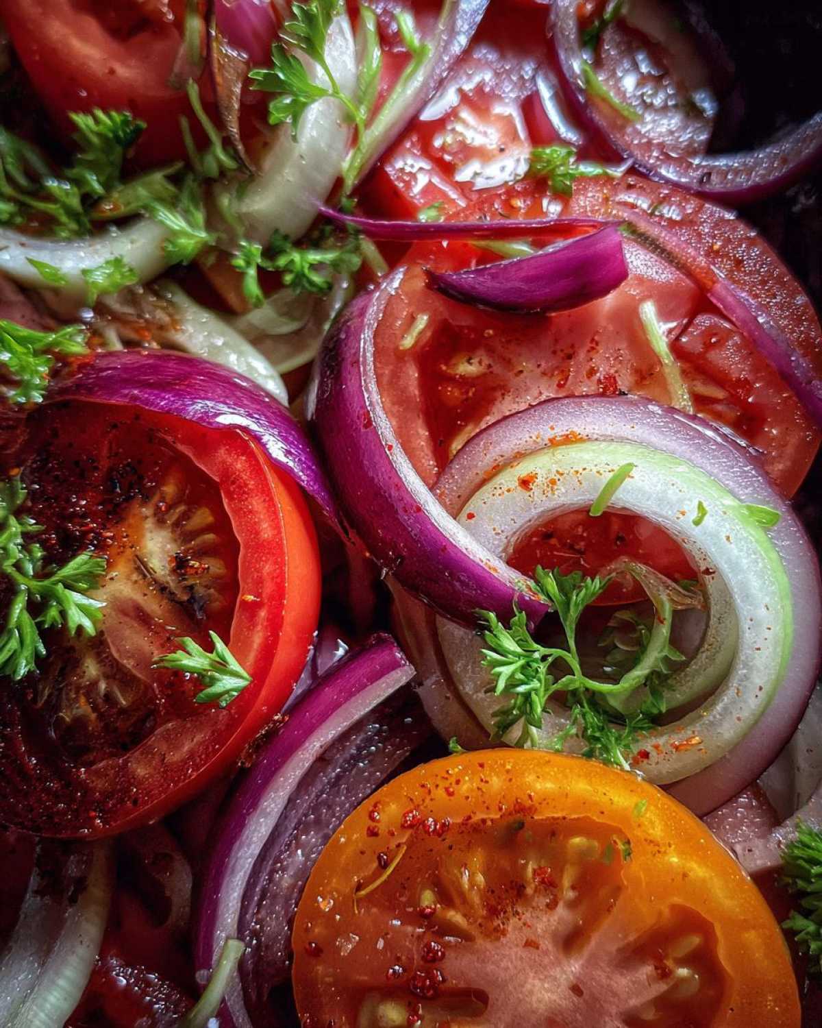 Fresh Tomato & Onion Salad - detail 4