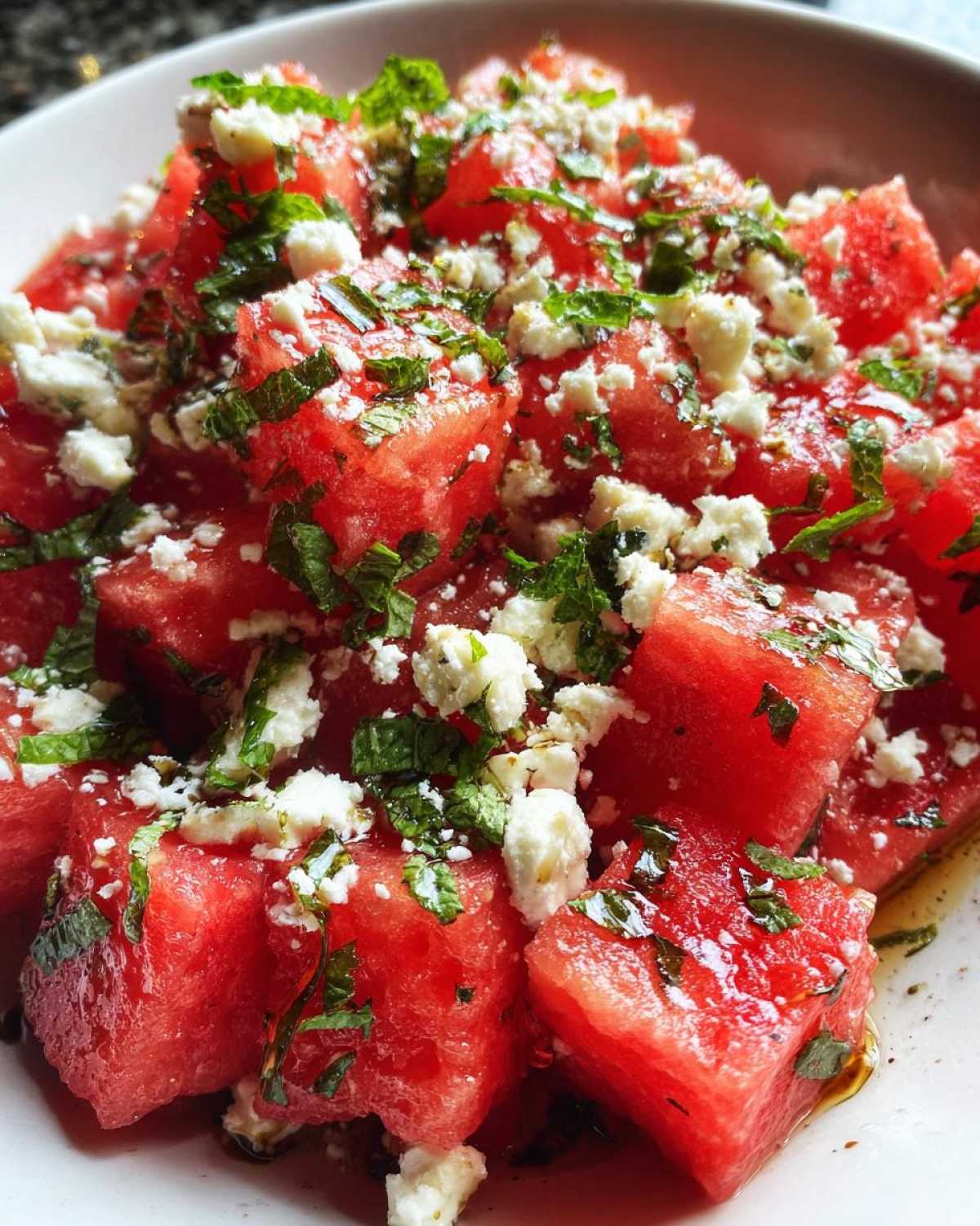 Fresh Watermelon Salad - detail 1